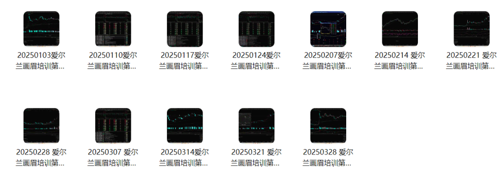 【爱尔兰画眉】2025年01月-06月爱尔兰画眉解盘雪球爱尔兰培训视频炒股-大熊猫资源站